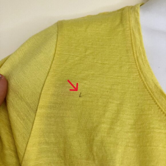 Segments Merino Wool T-shirt Base Layer Short Sleeve Bright Yellow - Picture 3 of 7